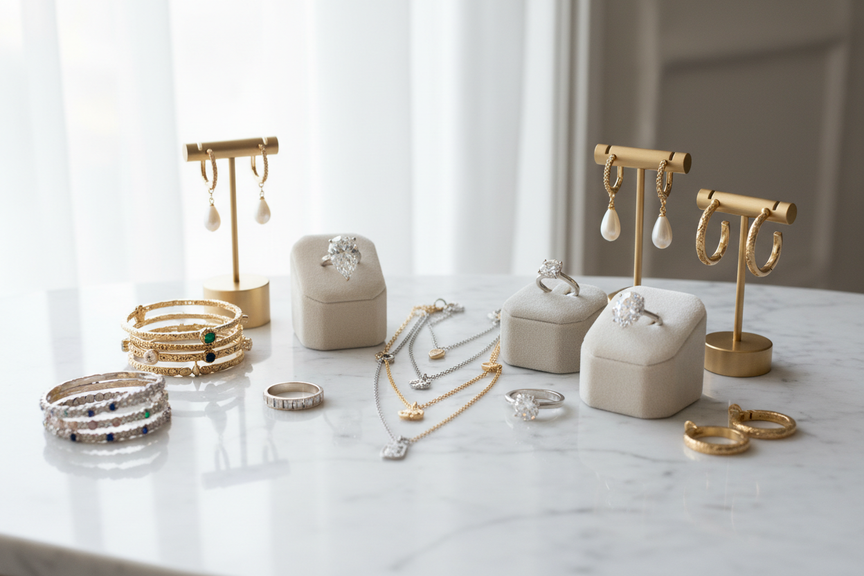 Jewellery ear rings