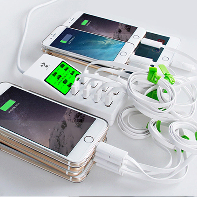شاحن هاتف محمول ذكي متعدد المنافذ يعمل بمنفذ USB