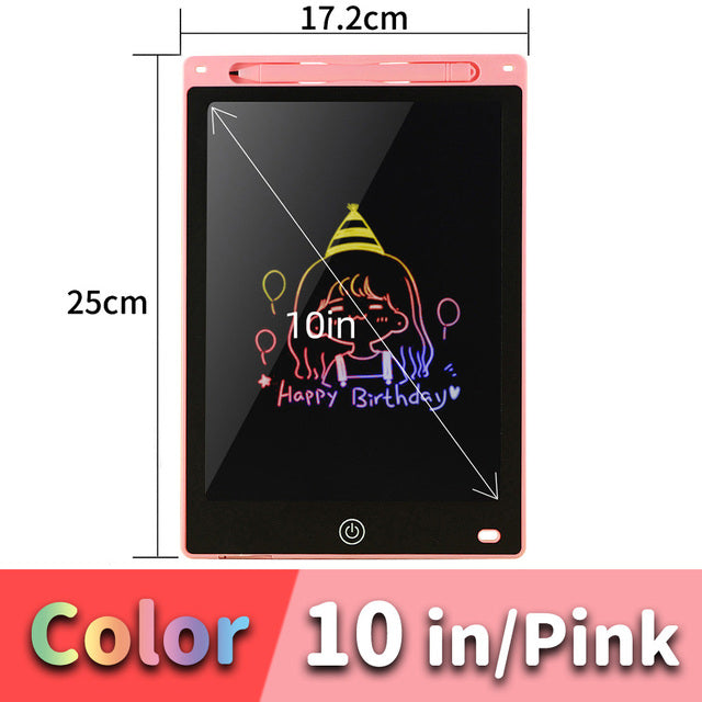 لوح رسم LCD للأطفال ألعاب أدوات الرسم لوح كتابة إلكتروني