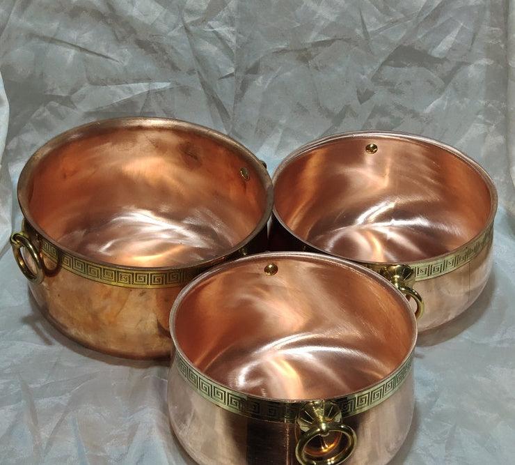 Single-Person Copper Hot Pot | Induction & Gas Compatible | 14cm 15cm 16cm