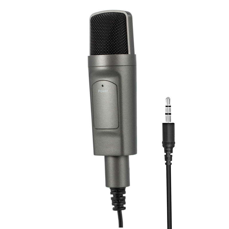 ميكروفون مكثف USB، ميكروفون سلكي لتسجيل سطح المكتب المباشر للكمبيوتر