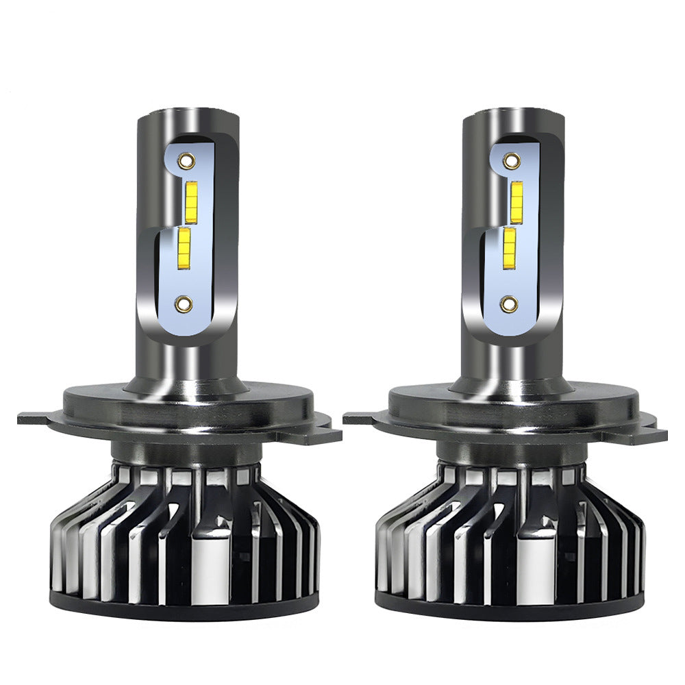 Car Headlight Monochromatic Two-color Three-color High Beam Low Beam Led Headlight High Power Bulb