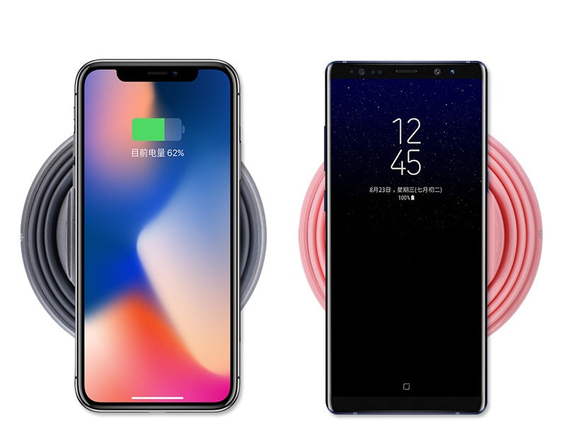Wireless Phone Holder with Fast Charging &amp; Atmosphere Light