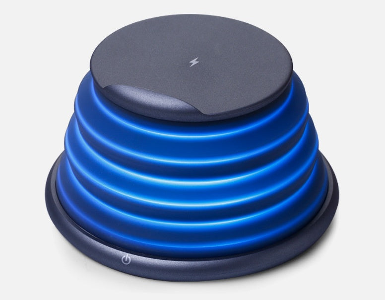 Wireless Phone Holder with Fast Charging & Atmosphere Light