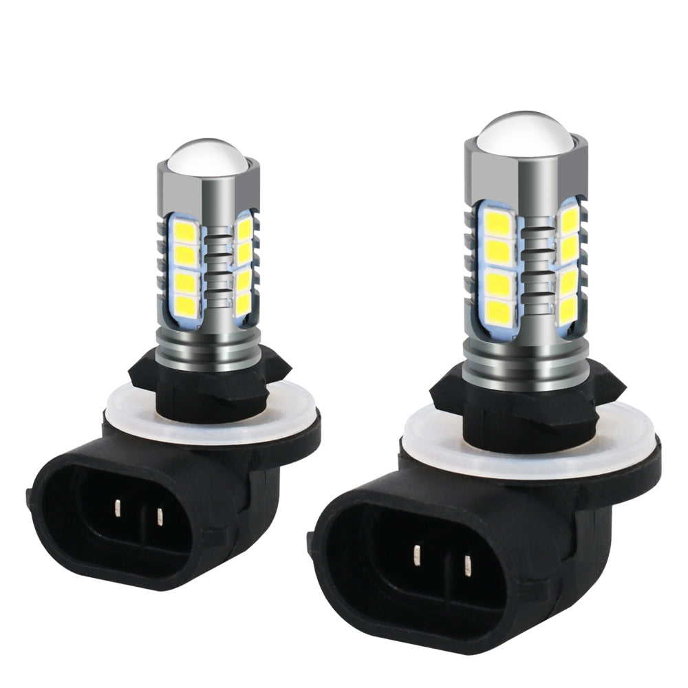 Haohui Car Fog Lights Led 880 881 2835 16Smd 3030 Smd مصابيح ضباب سيارة ليد عالية الإضاءة معدلة