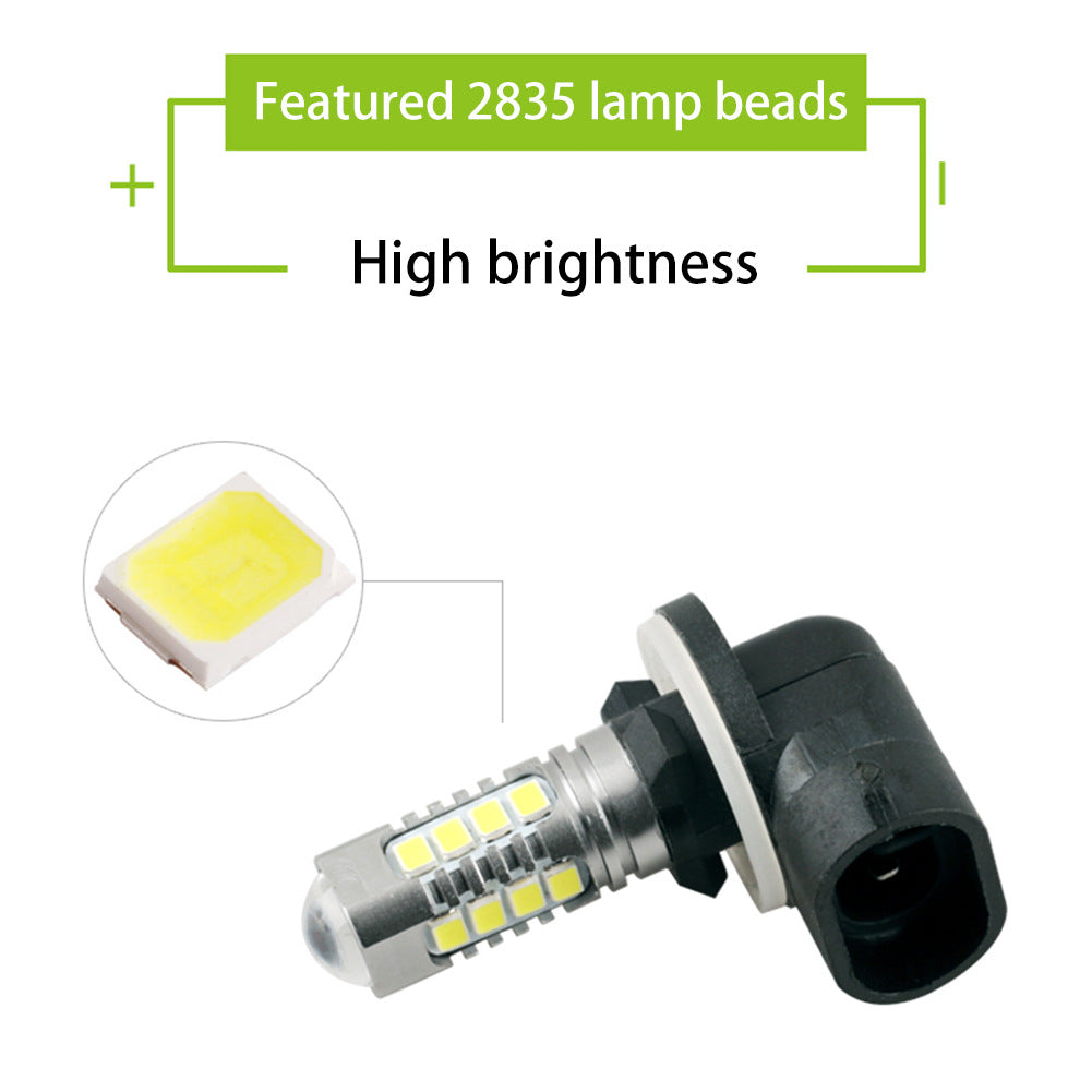 Haohui Car Fog Lights Led 880 881 2835 16Smd 3030 Smd مصابيح ضباب سيارة ليد عالية الإضاءة معدلة
