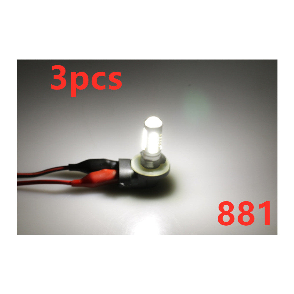 Haohui Car Fog Lights Led 880 881 2835 16Smd 3030 Smd مصابيح ضباب سيارة ليد عالية الإضاءة معدلة