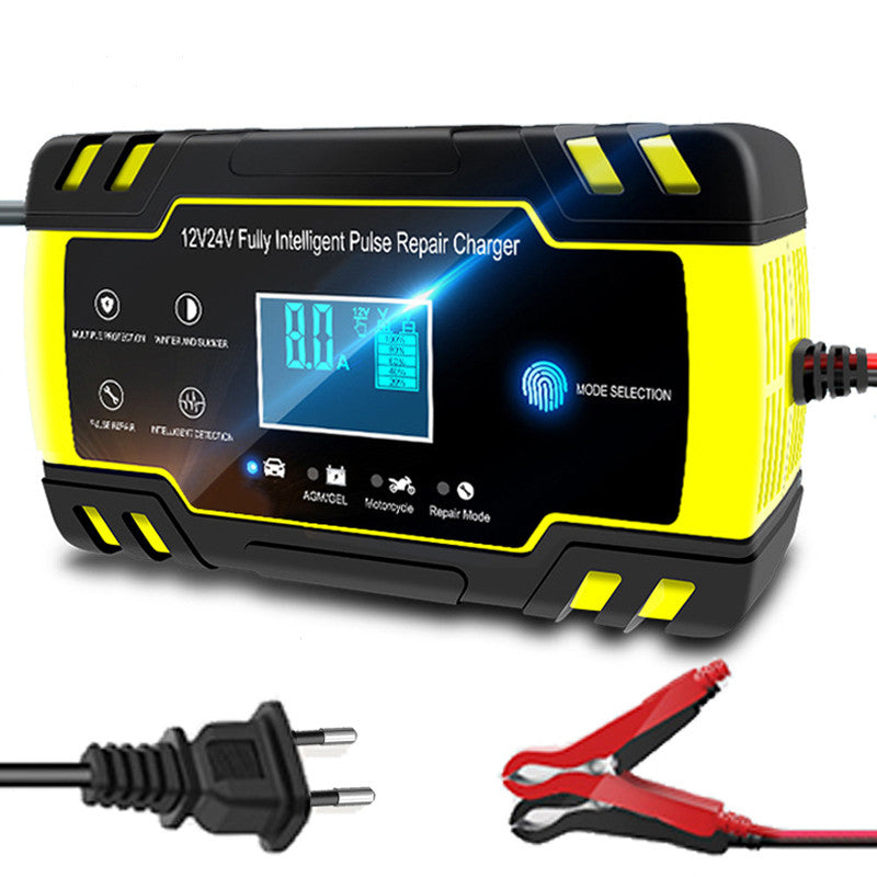 12V-24V 8A Automatic Digital LCD Battery Charger