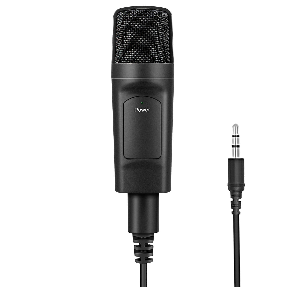 ميكروفون مكثف USB، ميكروفون سلكي لتسجيل سطح المكتب المباشر للكمبيوتر