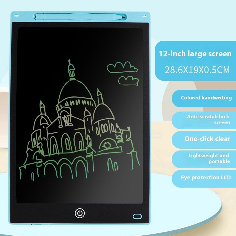 لوح رسم LCD للأطفال ألعاب أدوات الرسم لوح كتابة إلكتروني
