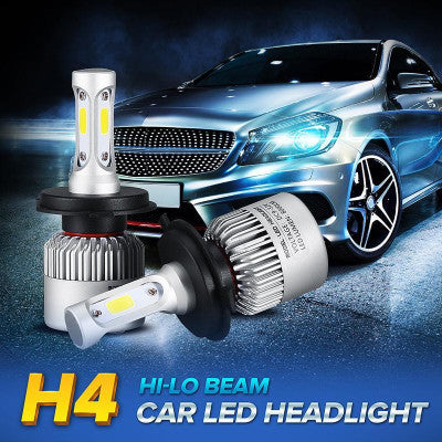 لمبة مصباح أمامي LED للسيارة | H1 H3 H4 H7 H8 H9 H11 H13 9004 9005 9006 9007 9012 | ضوء أبيض ساطع