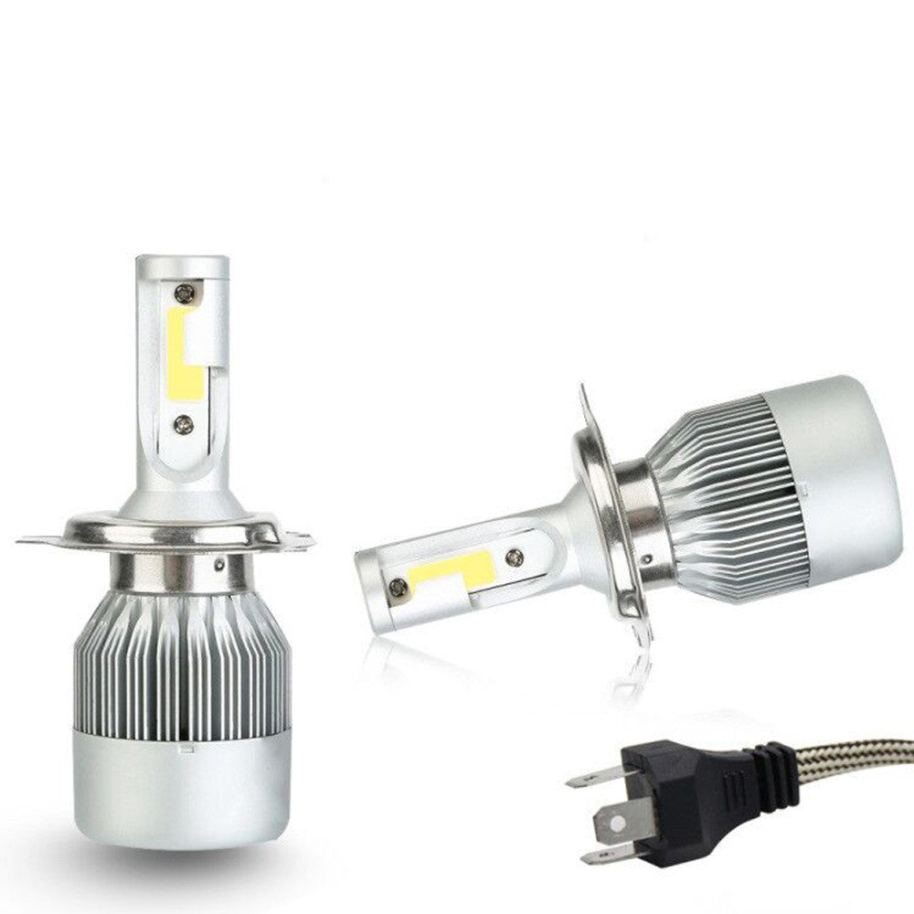 مصابيح أمامية للسيارة 36 وات LED COB | 8000 لومن 6000 كلفن | H1 H4 H7 H11 9005 9006 والمزيد