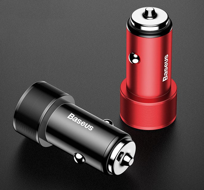 36W Dual USB Car Charger with QC3.0 &amp; PD Fast Charging
