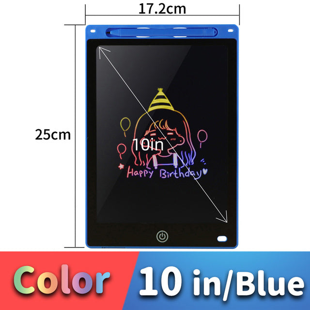 لوح رسم LCD للأطفال ألعاب أدوات الرسم لوح كتابة إلكتروني