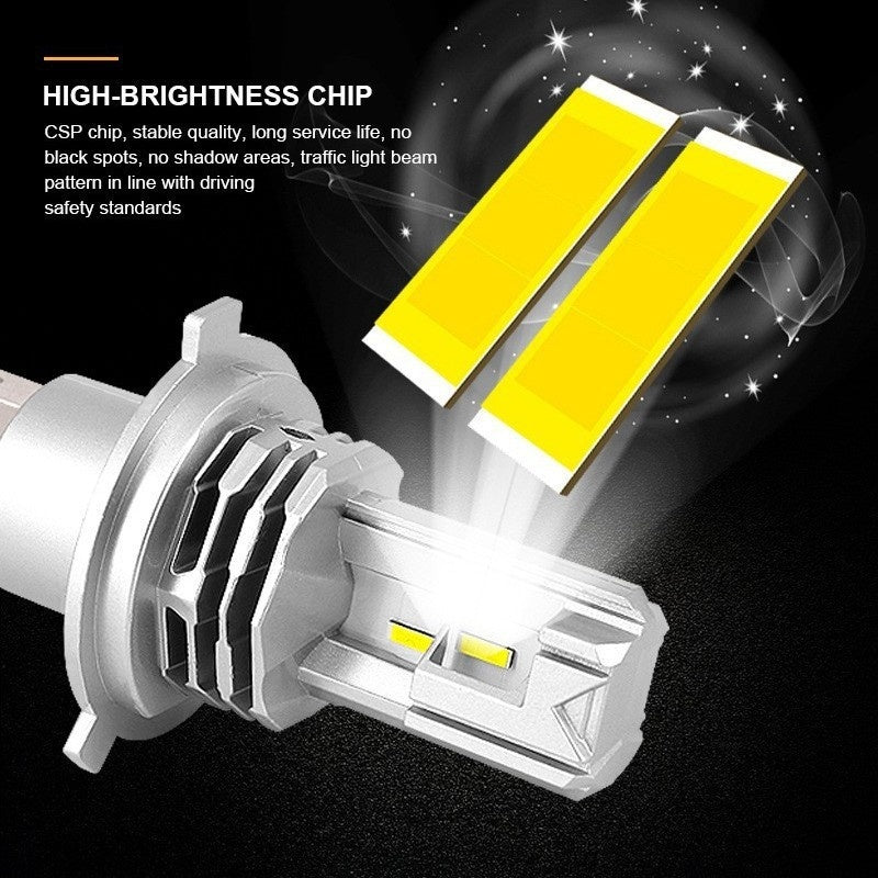 مصباح أمامي LED للسيارة بتبديل الضوء العالي والمنخفض