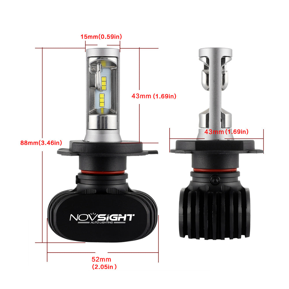 شاحنة انفجار مصابيح أمامية LED H4