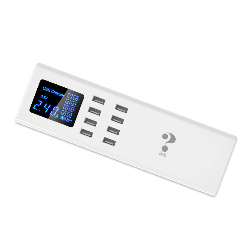 شاحن USB ذكي متعدد المنافذ 8200 مللي أمبير – قابس أوروبي / بريطاني / أمريكي