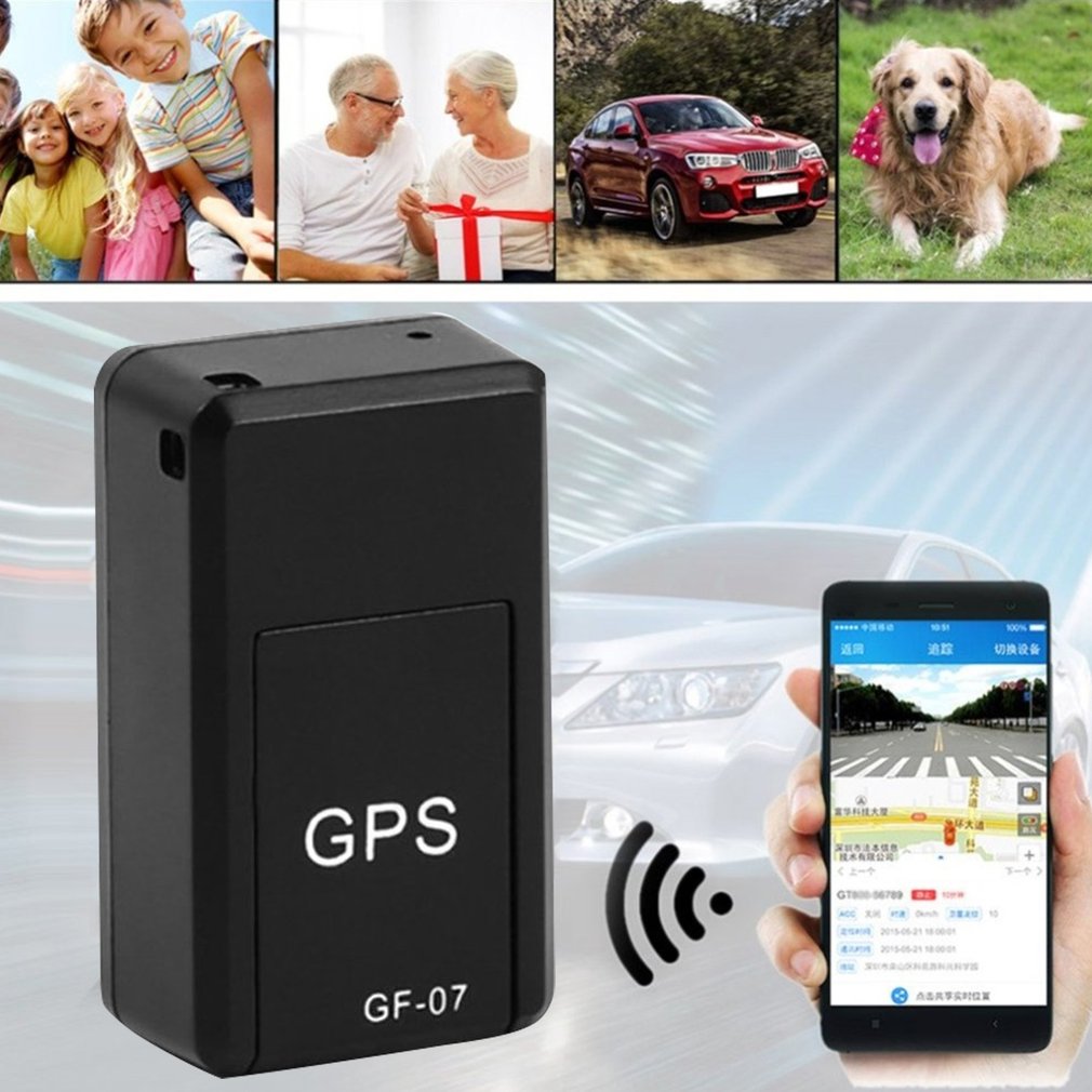 جهاز تعقب السيارة المغناطيسي الصغير، جهاز تعقب GPS لتحديد المواقع في الوقت الحقيقي، مسجل ومضاد للضياع، قابل لإعادة الشحن
