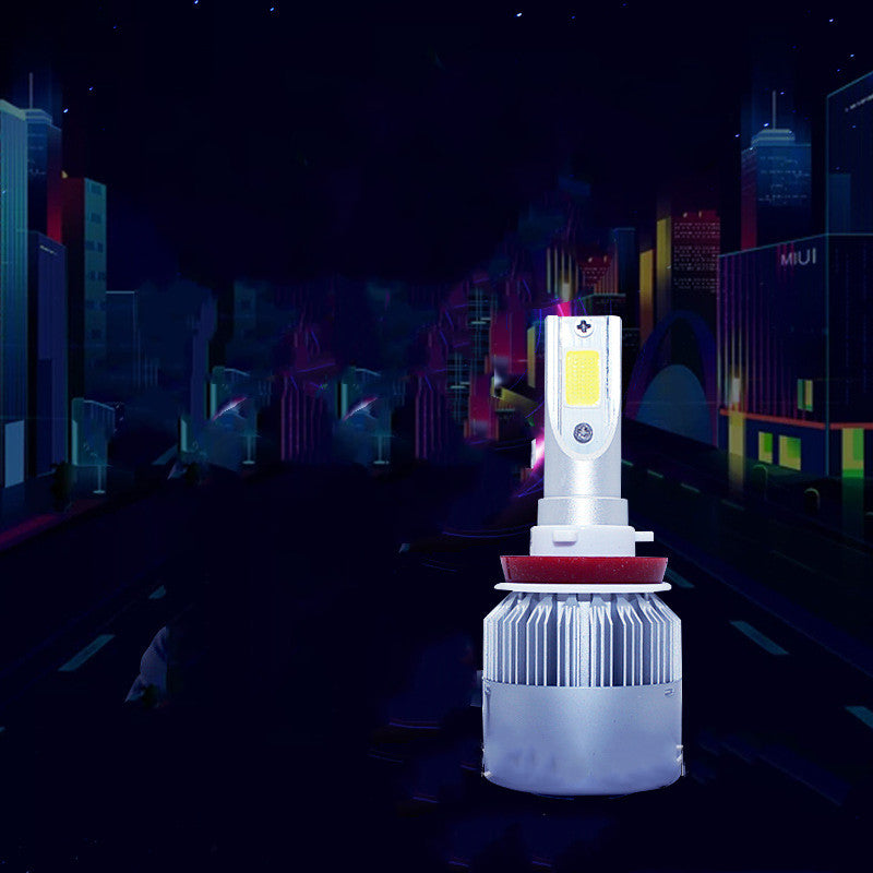 مصابيح أمامية للسيارة 36 وات LED COB | 8000 لومن 6000 كلفن | H1 H4 H7 H11 9005 9006 والمزيد