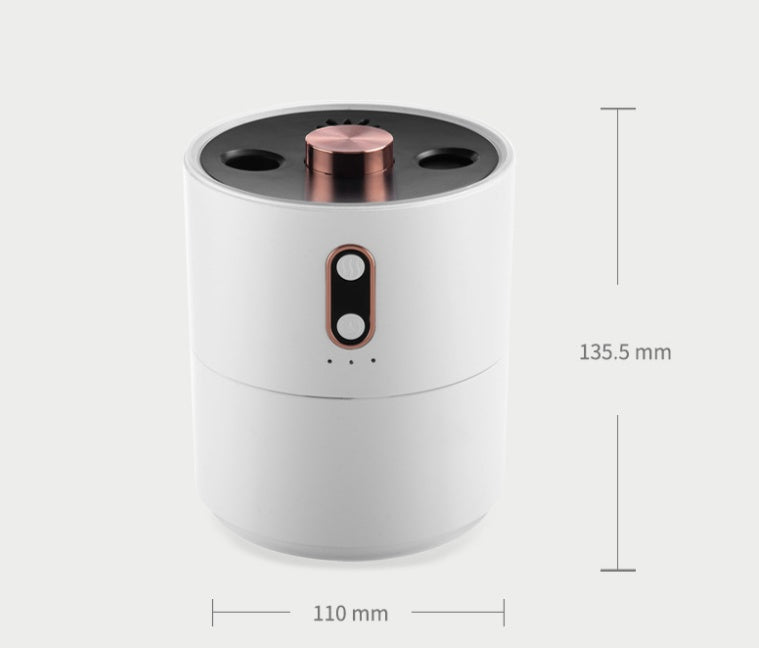 موزع الزيت العطري بركان اللهب USB محمول قنديل البحر مرطب الهواء ضوء الليل مصباح عطر مرطب