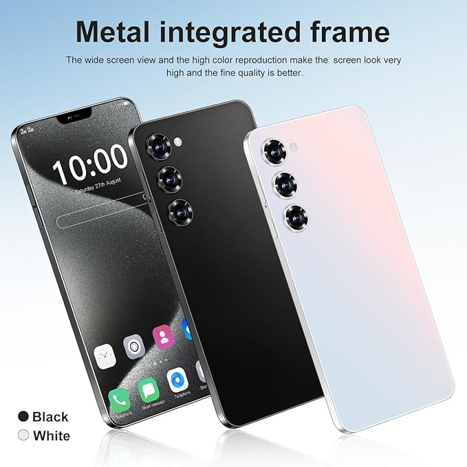 هاتف ذكي C24 Ultra 5G يعمل بنظام أندرويد 14، ذاكرة 12 جيجابايت 512 جيجابايت 6800 مللي أمبير 6.8 بوصة