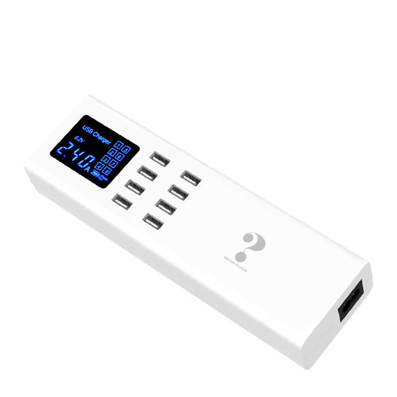 Smart Multi-Port USB Charger 8200mA – EU / UK / US Plug