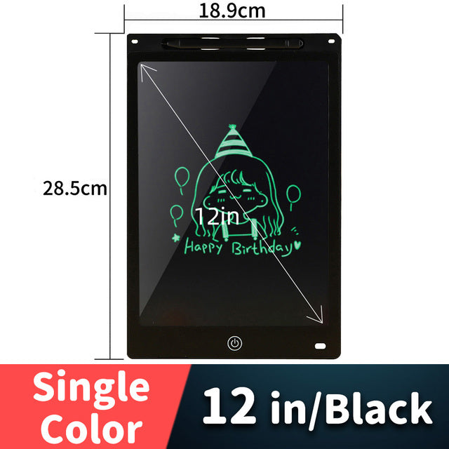 لوح رسم LCD للأطفال ألعاب أدوات الرسم لوح كتابة إلكتروني