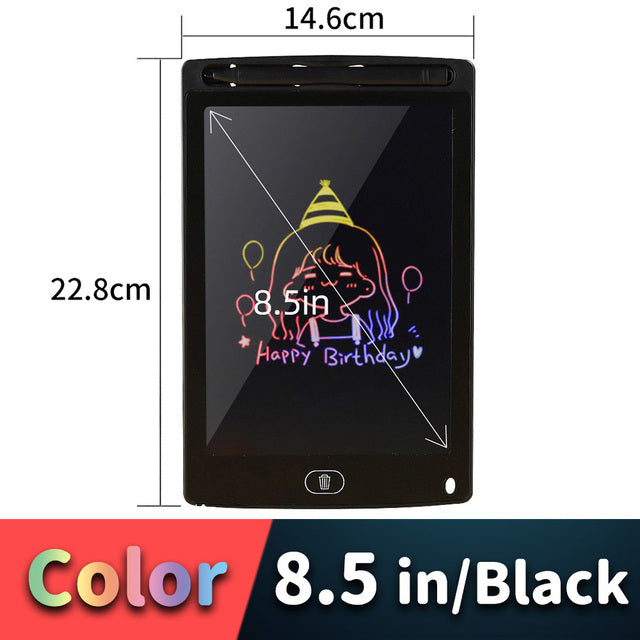 لوح رسم LCD للأطفال ألعاب أدوات الرسم لوح كتابة إلكتروني