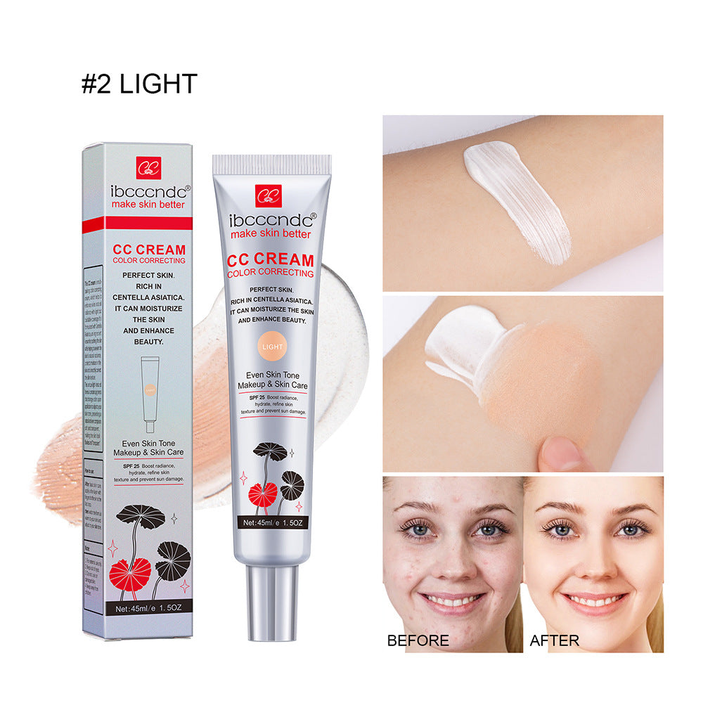 Centella Asiatica CC Cream | Colour Correcting Makeup Primer for Women