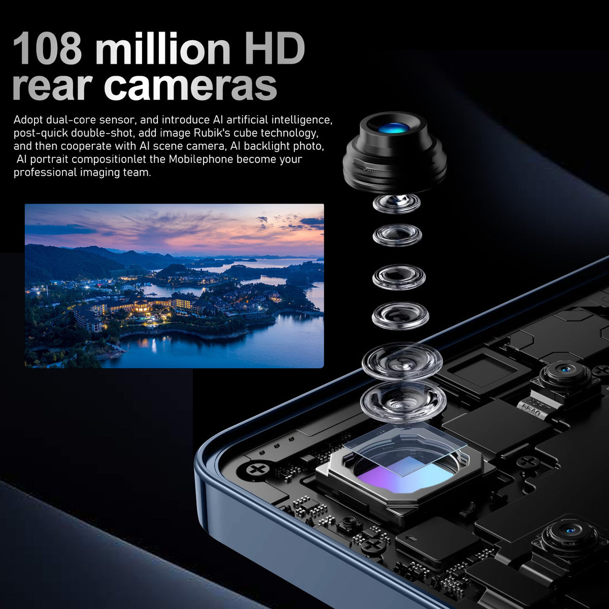هاتف أندرويد GT10 Pro محمول بتصميم عصري للمنزل