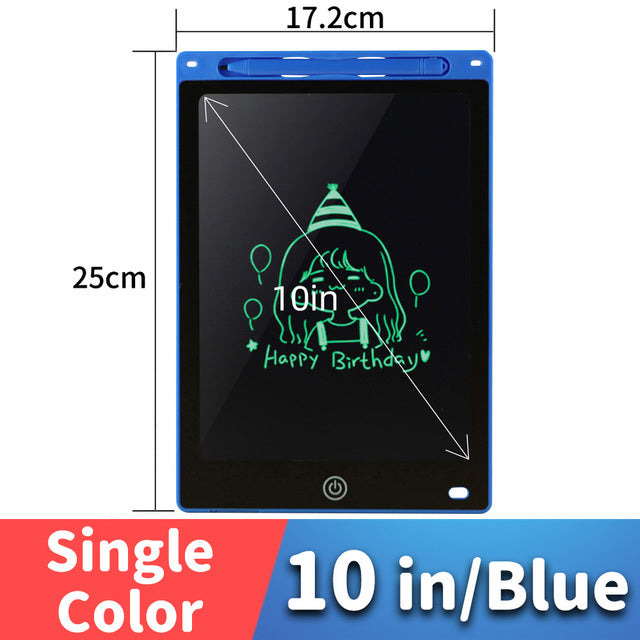 لوح رسم LCD للأطفال ألعاب أدوات الرسم لوح كتابة إلكتروني