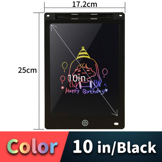 لوح رسم LCD للأطفال ألعاب أدوات الرسم لوح كتابة إلكتروني
